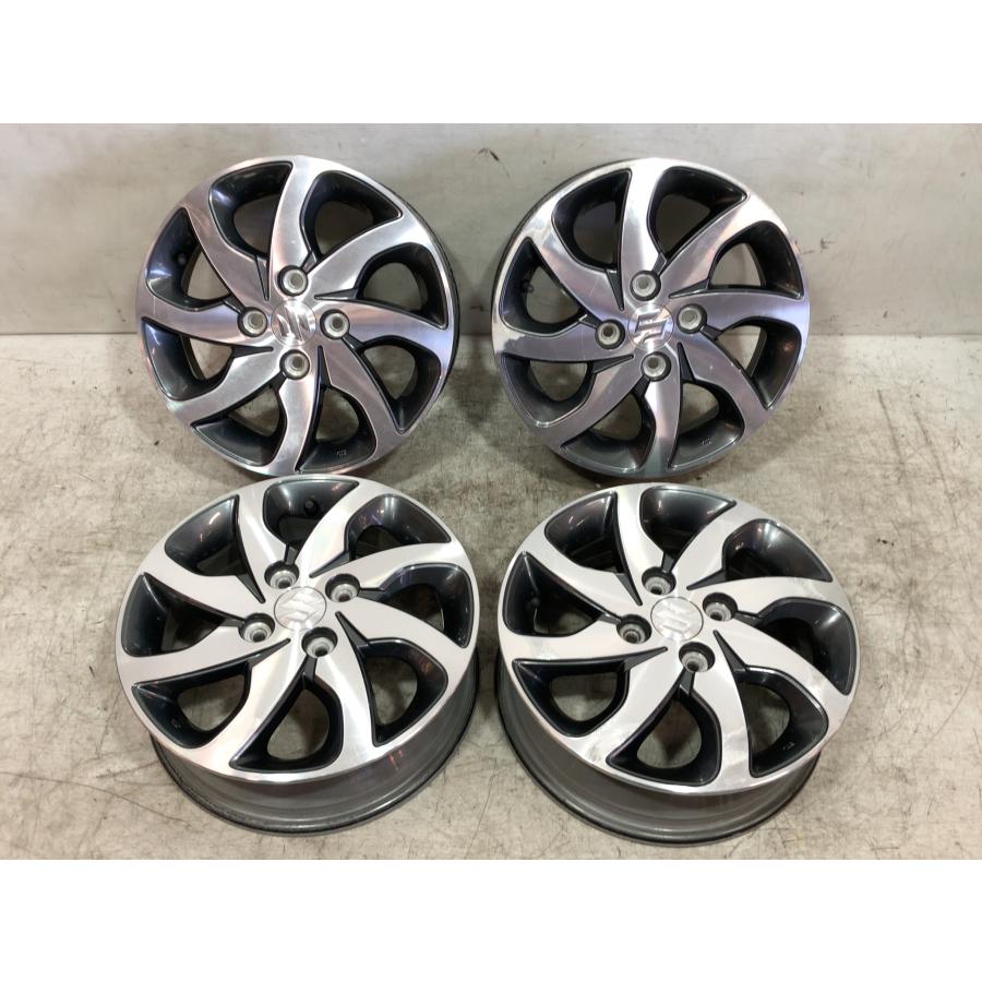 スズキ純正 アルミホイール 14x4.5J +50 4H 100 ハブ径54mm 4本