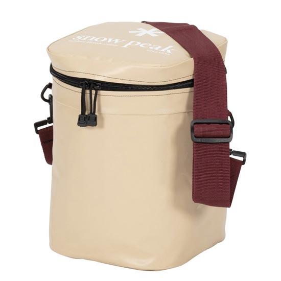 スノーピーク ソフトクーラー11 FP-111R 小型クーラー 縦型 ショルダーベルト 軽量断熱材 超音波溶着 アルミコーティングエアシェル内層材 フロストパック | snow peak