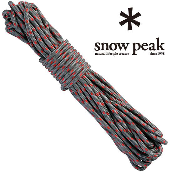 snow peak（スノーピーク） ロープ AP-021 グレーロープPro. 4mm 10m