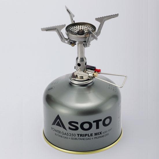 新富士バーナー バーナー SOD-320 アミカス AMICUS バーナー ストーブ キャンプ 登山 【ゆうパケット不可】 | SOTO | 01
