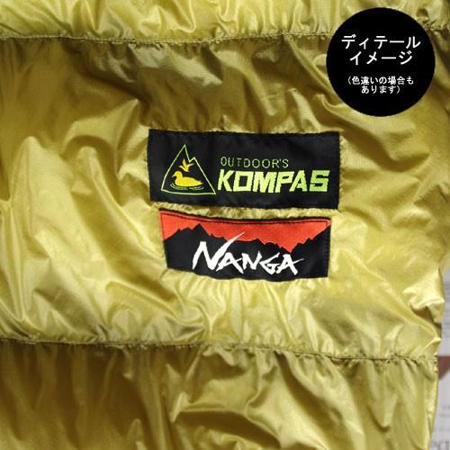 NANGA ナノパック シュラフレギュラーサイズ NANGA（ナンガ） NANGA×KOMPASオリジナルシュラフ200DX NANGAKOMPAS025