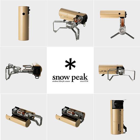 snow peak（スノーピーク） HOME&CAMPバーナー GS-600 ガスバーナー