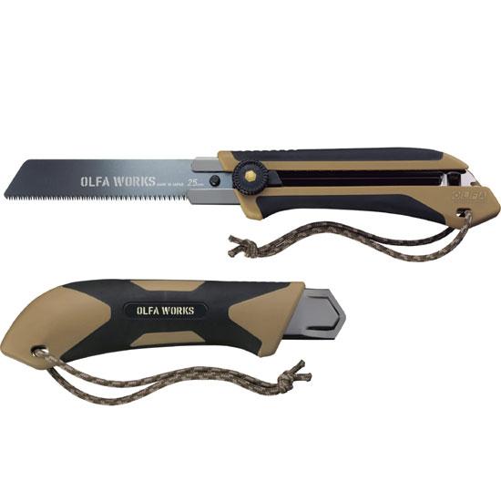 オルファワークス 替刃式ノコギリ FS1 OW-FS1 アウトドアナイフ | 