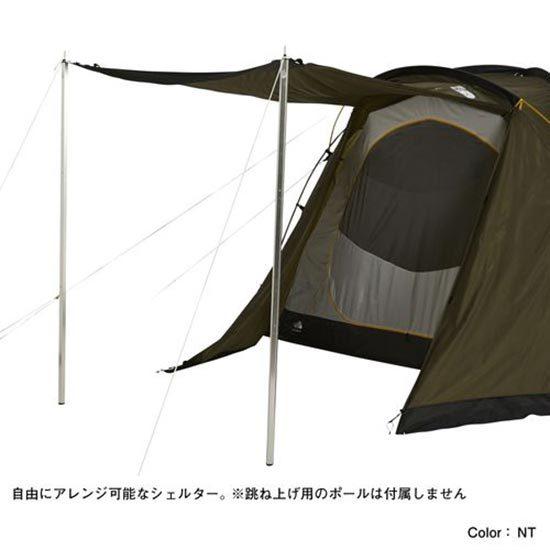 ノースフェイス テント ランダー4 美品　前室有り nv22101 THE NORTH FACE ノースフェイス ランダー4 NV22101 テント Lander 4 4