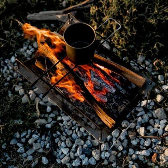 パーゴワークス ニンジャファイヤースタンド ソロ pworksCG101 焚火台 NINJA FIRESTAND SOLO | PAAGO WORKS | 02