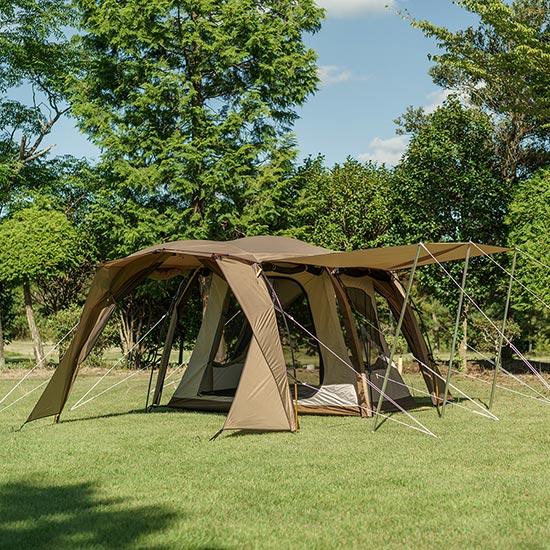 キャンパルジャパン アポロンS OCP2777  テント キャンプ ファミリーテント | ogawa（アウトドア） | 03