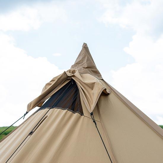 キャンパルジャパン タッソ T/C OCP2727  テント モノポールテント キャンプ ファミリーテント | ogawa（アウトドア） | 04