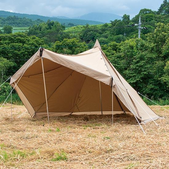 キャンパルジャパン タッソ T/C OCP2727  テント モノポールテント キャンプ ファミリーテント | ogawa（アウトドア） | 06