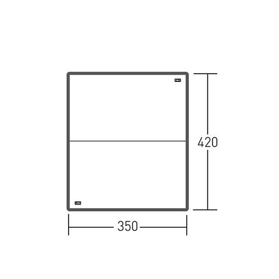 キャンパルジャパン フィールドタープ　レクタT/C OCP3421  タープ | ogawa（アウトドア） | 01