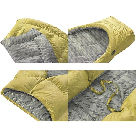 サーマレスト コーラス 0度 TMR30159 寝袋 エアマットとセット使用 エアマット別売 快適温度5度/下限温度0度 | Therm-a-Rest | 03