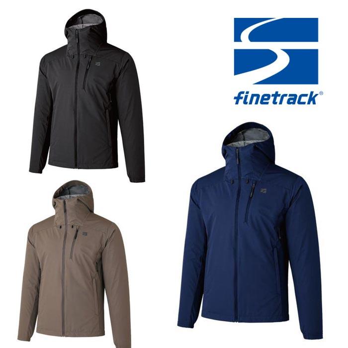 ファイントラック　フロウラップジャケット S fine track finetrack ファイントラック フロウラップフーディ メンズ M ディープ