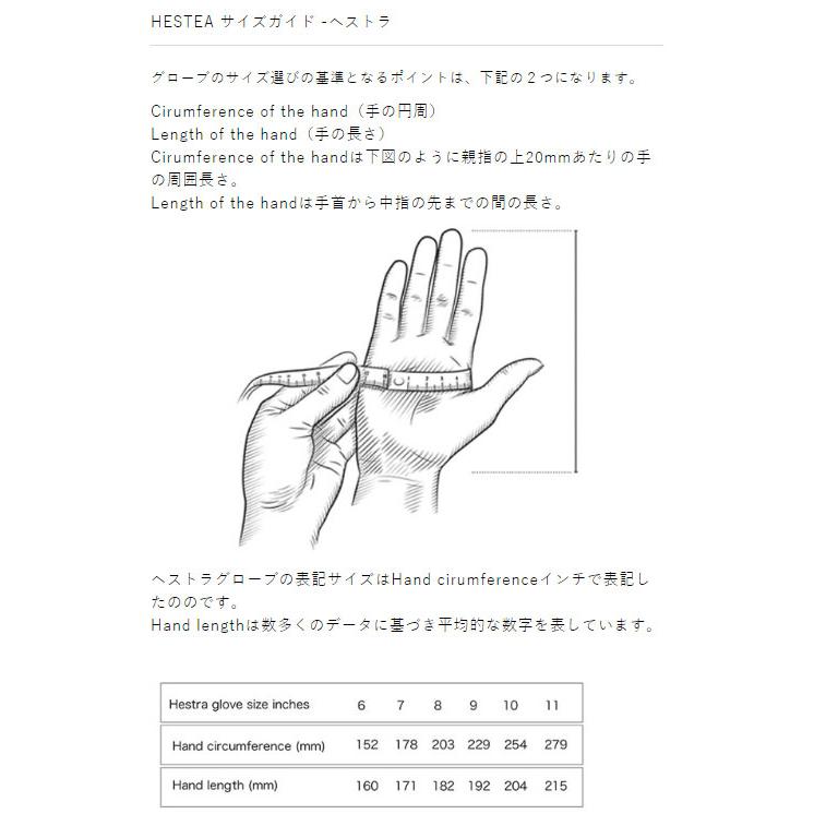 ヘストラ ワカヤマ HESTRA3000660 3000660 Wakayama グローブ 革手袋 メンズ/男性用｜kompas｜06