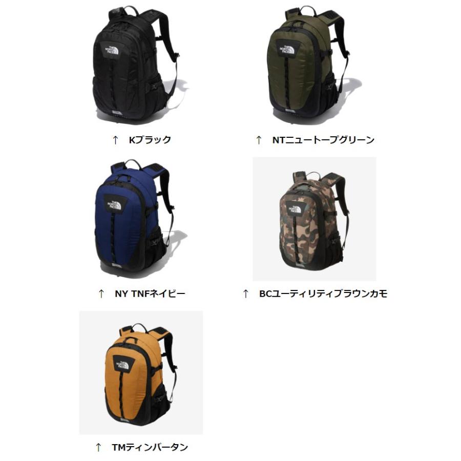 ザノースフェイス ホットショット NM72302 バック Hot Shot 2024年春夏 