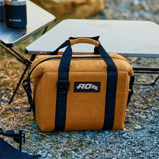 エーオークーラーズ 9パック ワックスドキャンバス ソフトクーラー AOW9CA ソフトクーラー | AO Coolers | 01