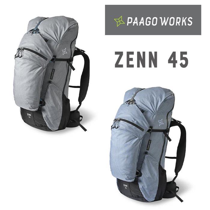 パーゴワークス ゼン45 pworksHP503 リュック ZENN45 ザック ハイキング トレッキングザック 登山 | PAAGO WORKS