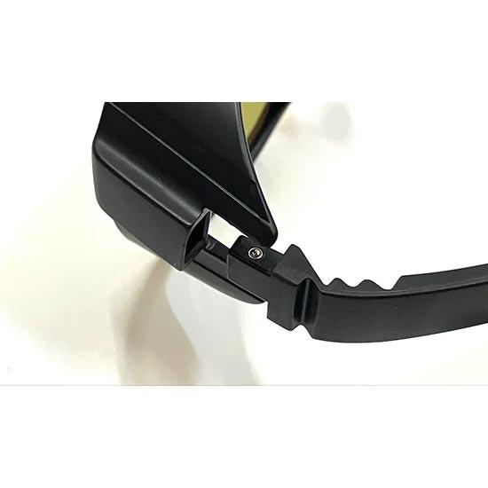 フロート シエラ マットブラック／ライトグリーン（偏光サングラス