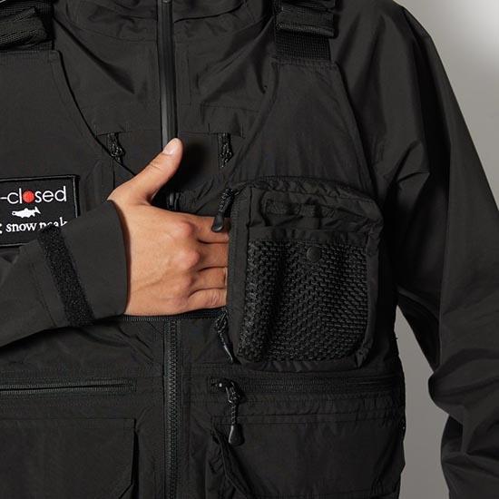 snow peak（スノーピーク） Toned Trout Camp Vest TT2410-VT02 ユニ
