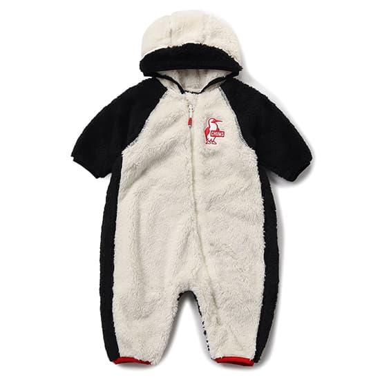 チャムス ベビーエルモフリースオールインワン CH27-1022 キッズ/子供用 カバーオール Baby Elmo Fleece All in One 2024年秋冬新作 アウター ミドルレイヤー | CHUMS