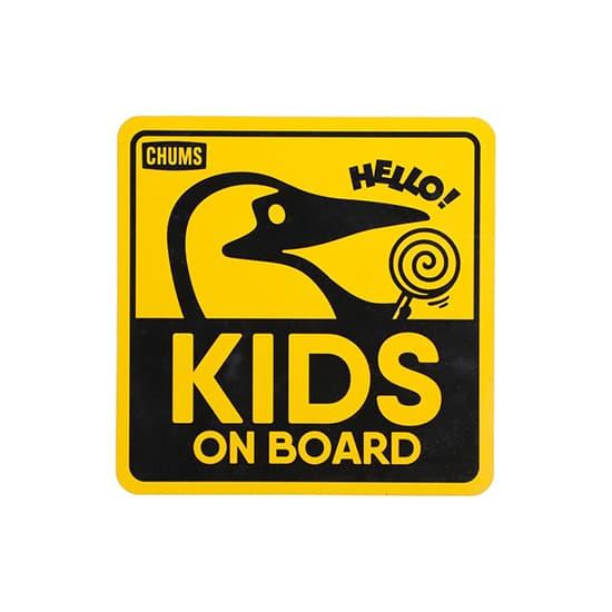 チャムス キッズオンボードマグネット CH62-2140  マグネットステッカー Kids On Board Magnet 2025年春夏新作 | CHUMS