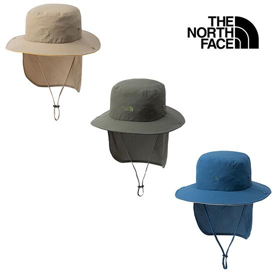 ザノースフェイス TNFビーフリーシールドハット NNJ02526 キッズ/子供用 ハット K TNF BE FREE HAT 通気性 UVカット 虫よけ機能 タレ付き | 