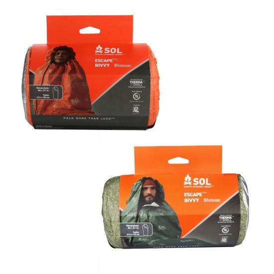 エスオーエル SOL ニューエスケープヴィヴィ SOLS14089_14090  寝袋 シュラフ New Escape Bivvy 2025年春夏新作 | 