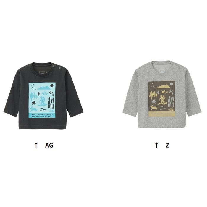 ザノースフェイス ロングスリーブシレトコトコティー NTB82530ST キッズ/子供用 長袖Tシャツ ベビー  ※先行クリアランスセール【返品交換不可】 | THE NORTH FACE | 05