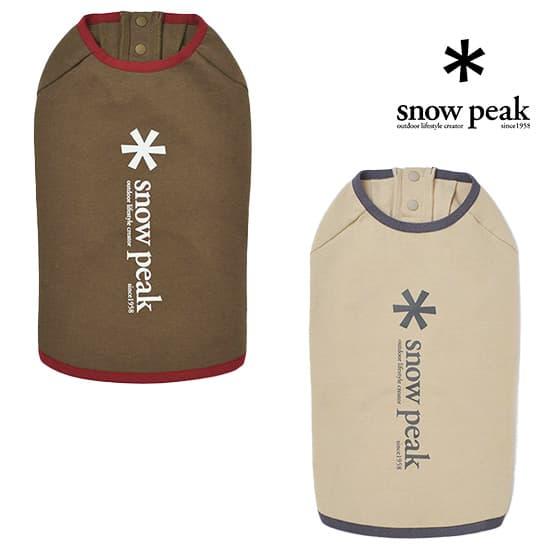 スノーピーク Dog Logo T-Shirt DS-25AU004  犬の服 ドッグウェア | snow peak