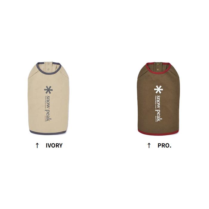 スノーピーク Dog Logo T-Shirt DS-25AU004  犬の服 ドッグウェア | snow peak | 01