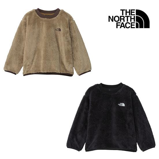 ザノースフェイス トドラーシェルパフリースクルー NAT72554 キッズ/子供用 フリーストップス T SHERPA FLEECE CR ※先行クリアランス【返品交換不可】 | 