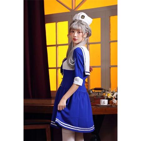 コスプレ セーラー服 マリン 水兵 海兵 ミニスカート 制服 女子
