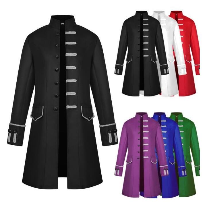 メンズハロウィンコスプレコート ジャケット 舞台ステージ衣装