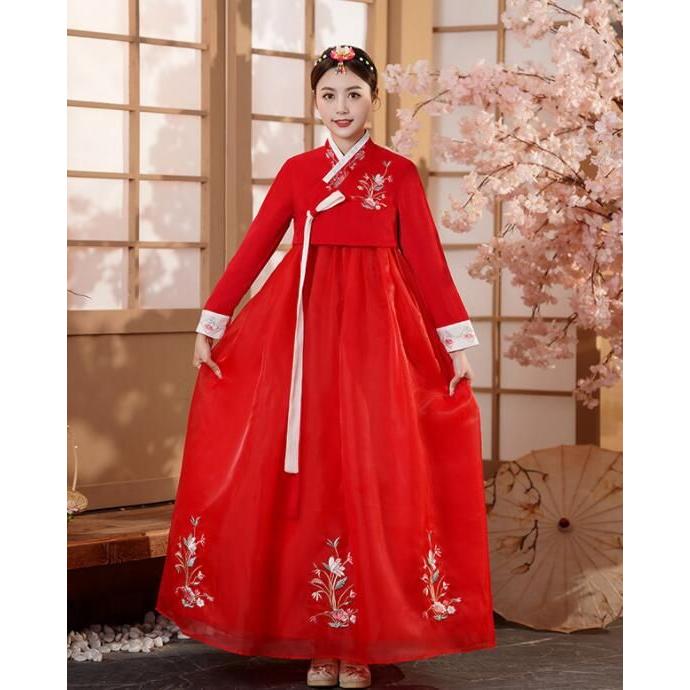 チマチョゴリ 韓服 ドレス レディース 韓国民族衣装 長袖 ロング チマチョゴリ 韓服 ドレス レディース 韓国民族衣装 長袖 ロング