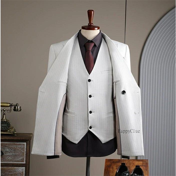 スリーピース スーツ メンズスーツ セットアップ 大人 おしゃれ