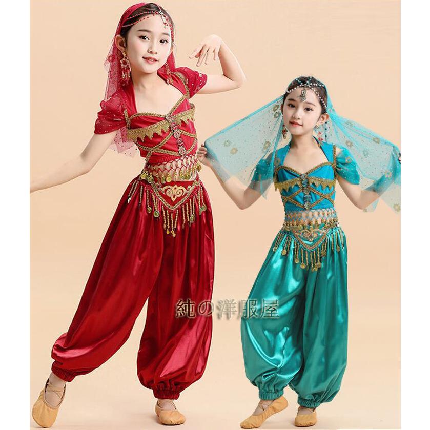 キッズ アラビアン衣装 ジャスミン 衣装 子供 アラジン コスチューム