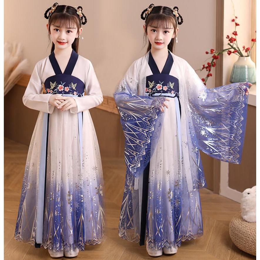 子供チャイナ服 コスプレ衣装 漢服 唐装 女の子 チャイナドレス