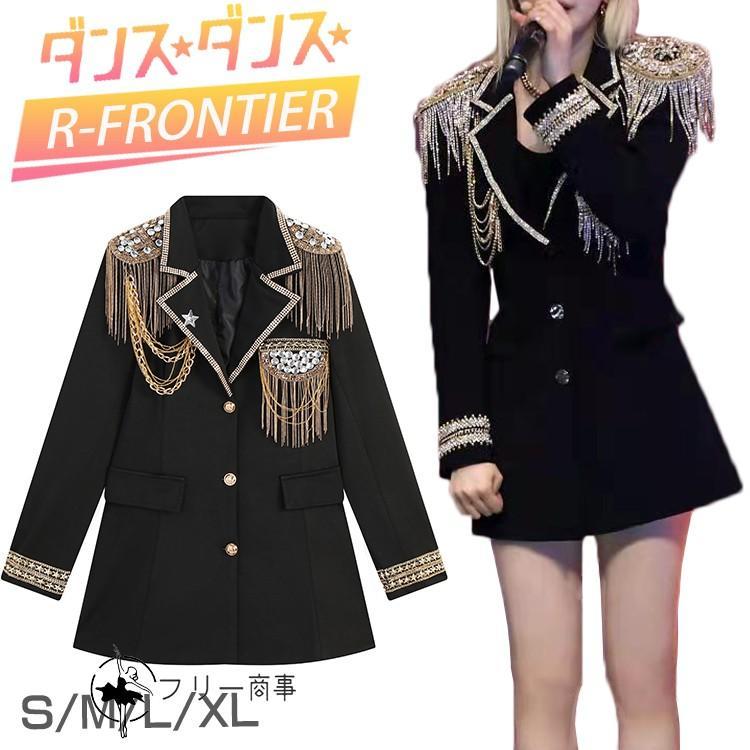 新色追加】k-pop衣装 ダンス衣装 レディース 大人 ジャケット コート