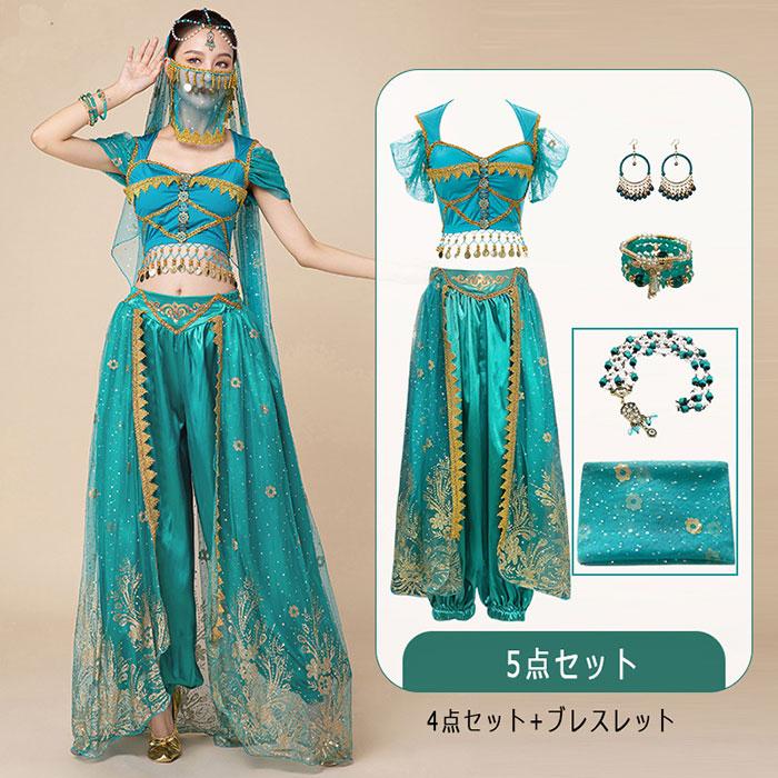 ベリーダンス 衣装 セット ハロウィン コスプレ コスチューム ベリーダンス 衣装 セット ハロウィン コスプレ コスチューム