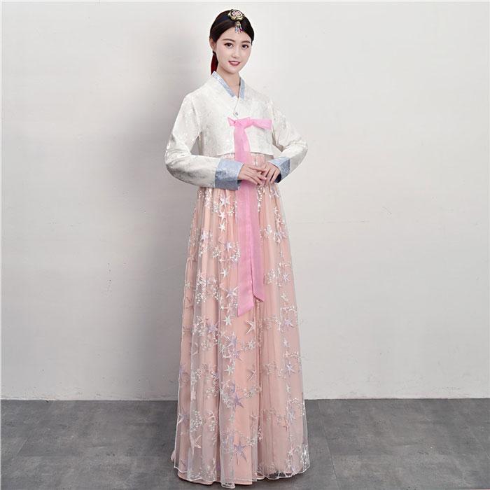 韓国民族衣装 チマチョゴリ 韓服 全14色 花プリント キラキラ 星 韓国民族衣装 チマチョゴリ 韓服 全14色 花プリント キラキラ 星