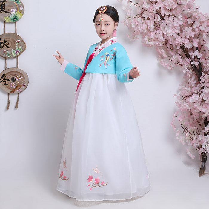 韓国民族衣装 チマチョゴリ 韓服 全6色 鳥 花 蝶 刺繍 華やか 韓国民族衣装 チマチョゴリ 韓服 全6色 鳥 花 蝶 刺繍 華やか