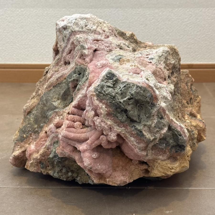 インカローズ ロードクロサイト スタラクタイト 原石 置石 標本 アルゼンチン産 天然石 |  | 08