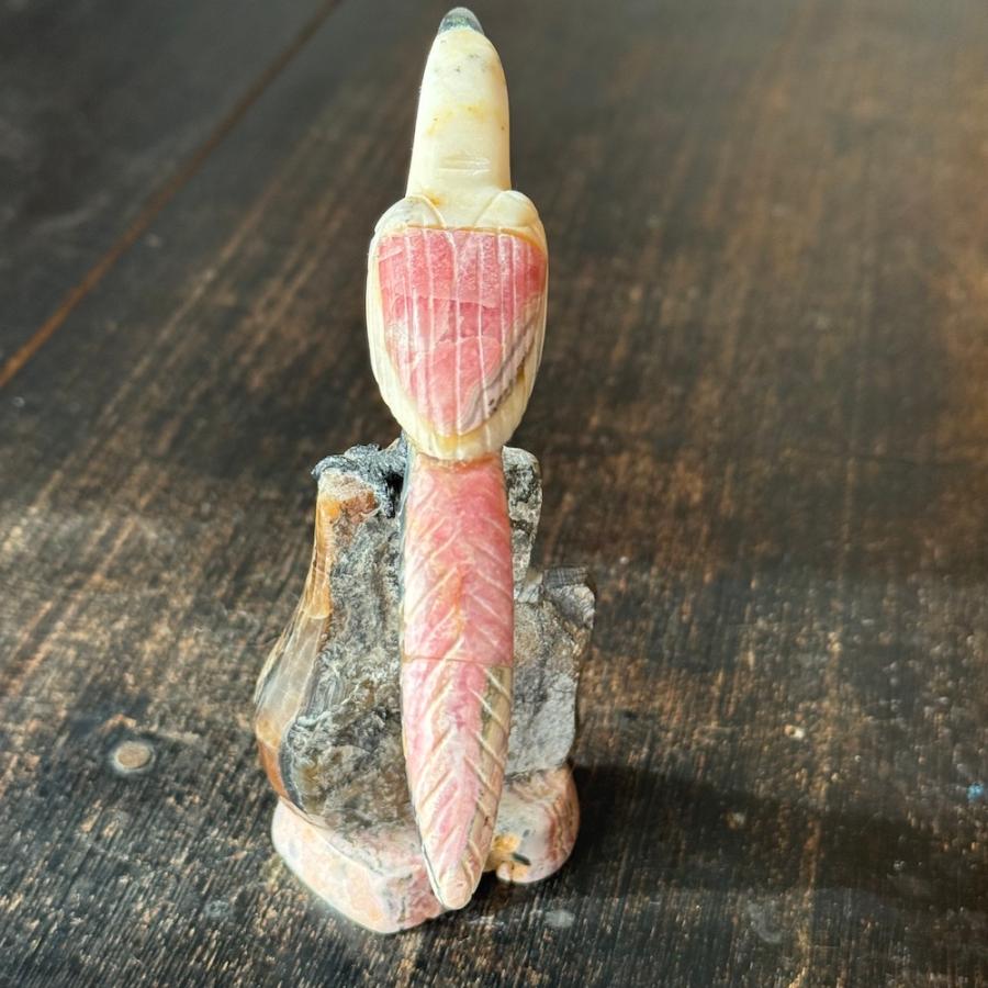 インカローズ 天然石 パワーストーン ロードクロサイト 原石 彫刻 送料無料 インテリア 人気 誕生石 7月 かわいい ギフト プレゼント |  | 03