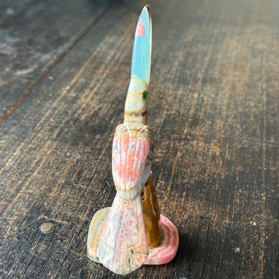 インカローズ 天然石 パワーストーン ロードクロサイト 原石 彫刻 送料無料 インテリア 人気 誕生石 7月 かわいい ギフト プレゼント 553 |  | 02