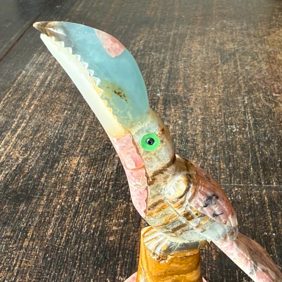 インカローズ 天然石 パワーストーン ロードクロサイト 原石 彫刻 送料無料 インテリア 人気 誕生石 7月 かわいい ギフト プレゼント 553 |  | 05