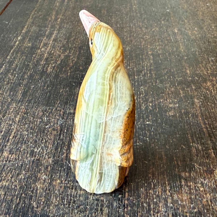 インカローズ ロードクロサイト 原石 天然石 パワーストーン 鍾乳石 鉱物 鉱石 置き石 ペンギン 鳥 置物 鳥の置物 ペンギンの置物 581 |  | 04