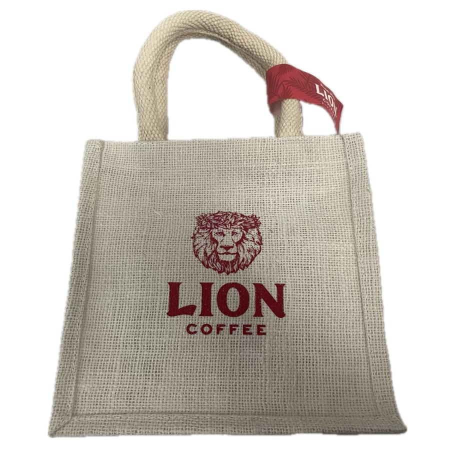 LION COFFEE ライオンコーヒー 2袋 トートバッグ付きセット 数量 LION COFFEE ライオンコーヒー 2袋 トートバッグ付きセット 数量