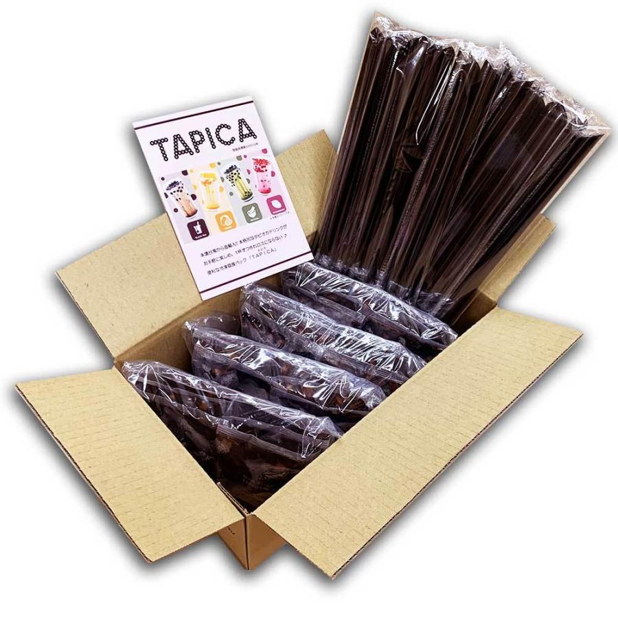 タピオカミルクティー！冷凍タピオカ個食パック【TAPICA】【台湾ミルクティーのみ！２４ｐｃ】送料無料｜konamon-senka｜02