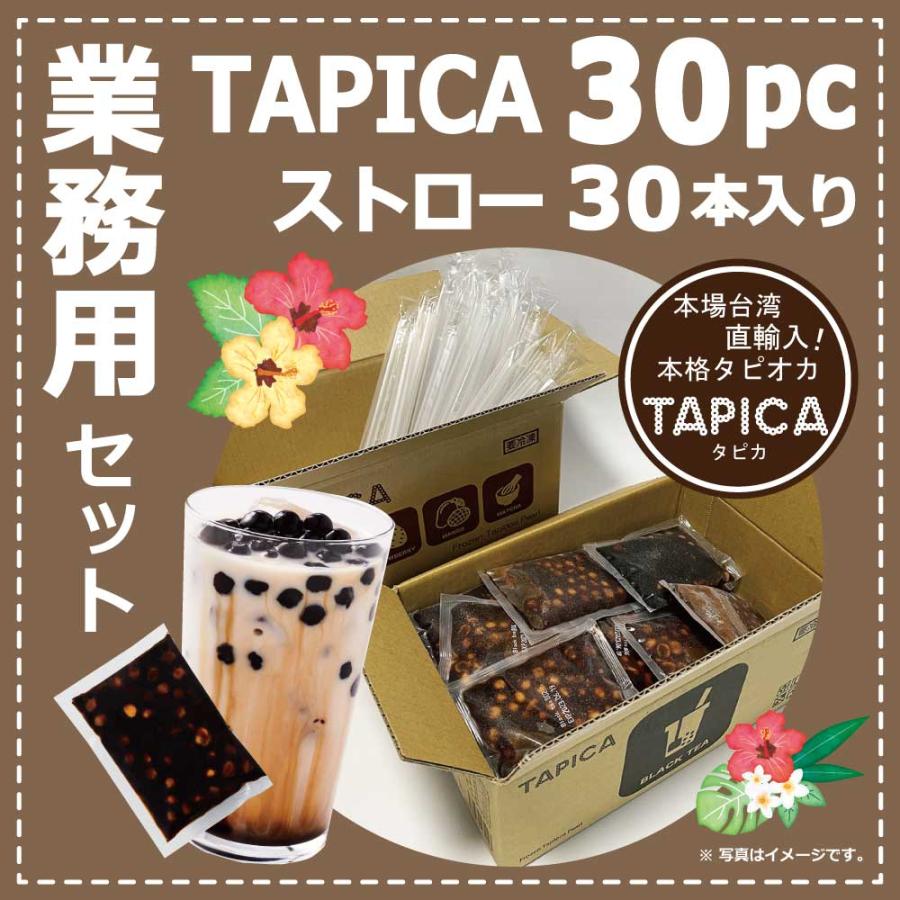 タピオカミルクティー！ 業務用冷凍個食パック【TAPICA】【ブラック