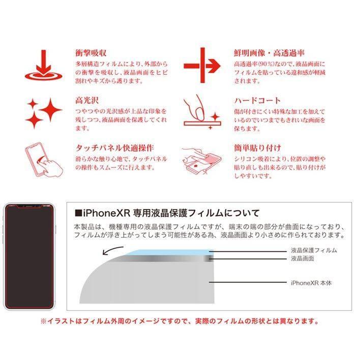Iphone Xr 対応 Iphonexr 6 1インチモデル フィルム 液晶保護フィルム 衝撃吸収フィルム クリア 光沢 衝撃吸収 高光沢 藤本電業 F18m Asc やるきゃんヤフー店 通販 Yahoo ショッピング