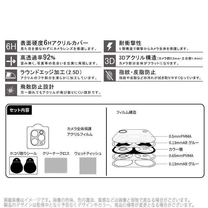Iphone12promax 対応 Iphone 12promax カメラ全体保護 アクリルフィルム カメラレンズ保護 保護フィルム レンズ保護フィルム v やるきゃんヤフー店 通販 Yahoo ショッピング