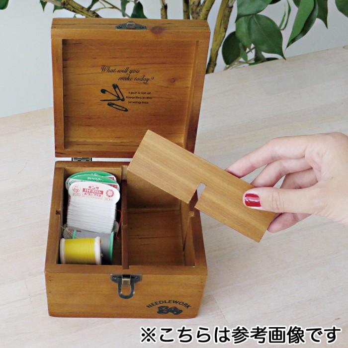 Needlework ウッドソーイングボックス S 木製 ウッド 裁縫箱 裁縫道具 収納 整理 おしゃれ 機能的 現代百貨 A3 やるきゃんヤフー店 通販 Yahoo ショッピング